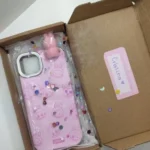 Silicone Suede Labubu Phone Case For Iphone 11 12 13 14 15 16pro Max Plus 16pro 15pro Diy Soft Brown Cover Coque Fall Prevention photo review