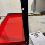 3 Tier Rolling Tool Cart on Wheels. 660LBS Load Capacity Heavy Duty Utility Tool Cart with Pegboard for Repair Shop. Garage. Warehouse. Workshop photo review